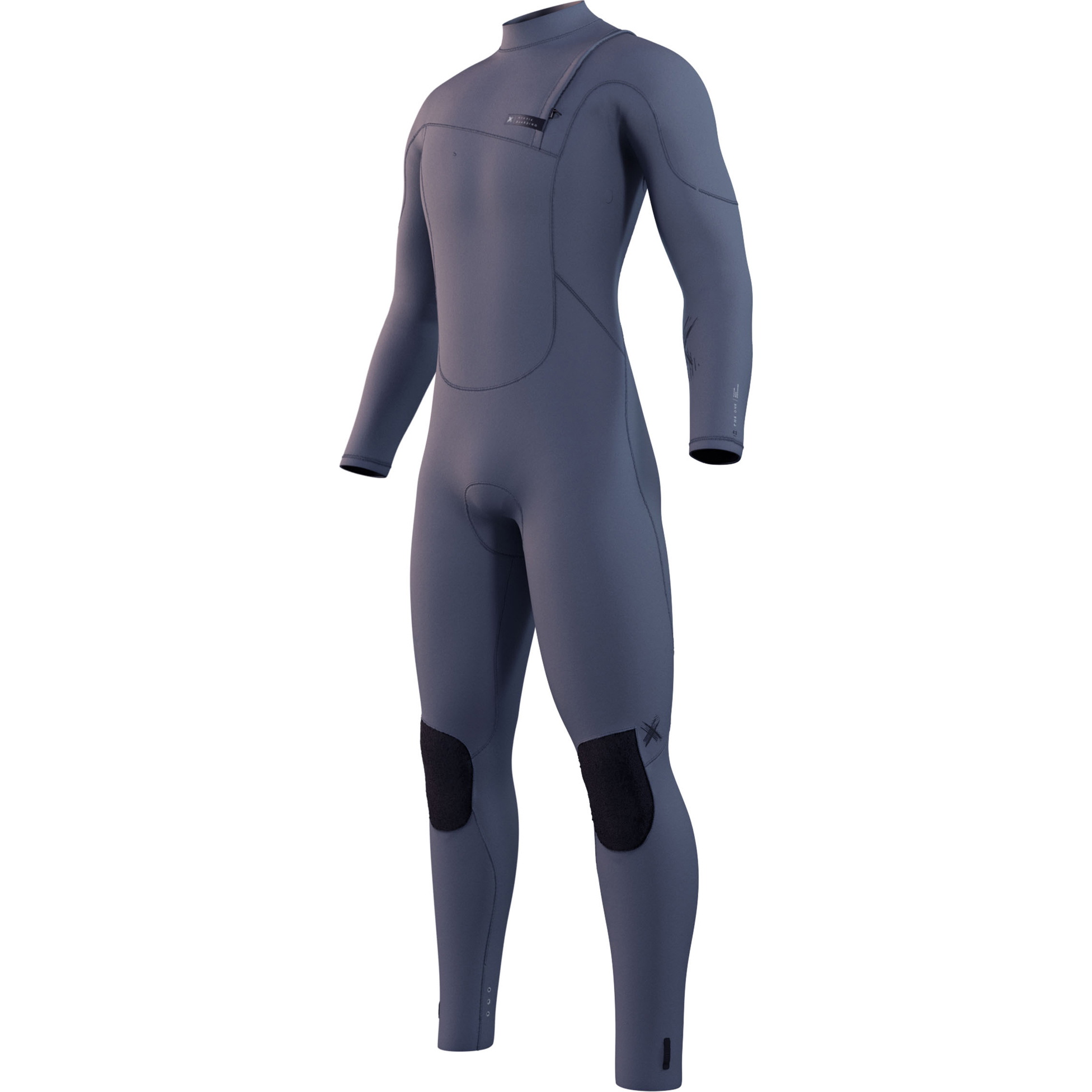 2022 Mystic Mens The One 5/3mm Zipfree Wetsuit 35000.220007 - Dark Grey